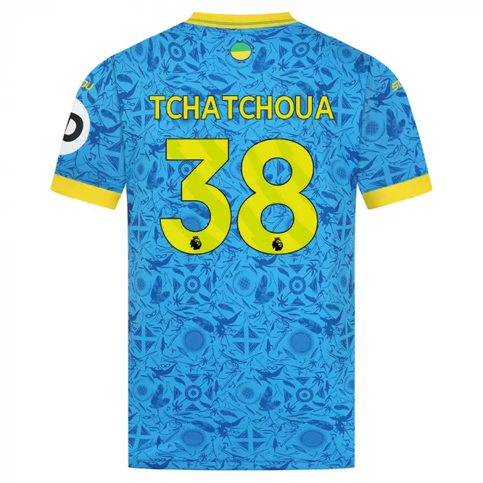 Wolves Fanshop | 2025-26 Wolves Third Shirt – Adult TCHATCHOUA 38 Wolves Merchandise Collection